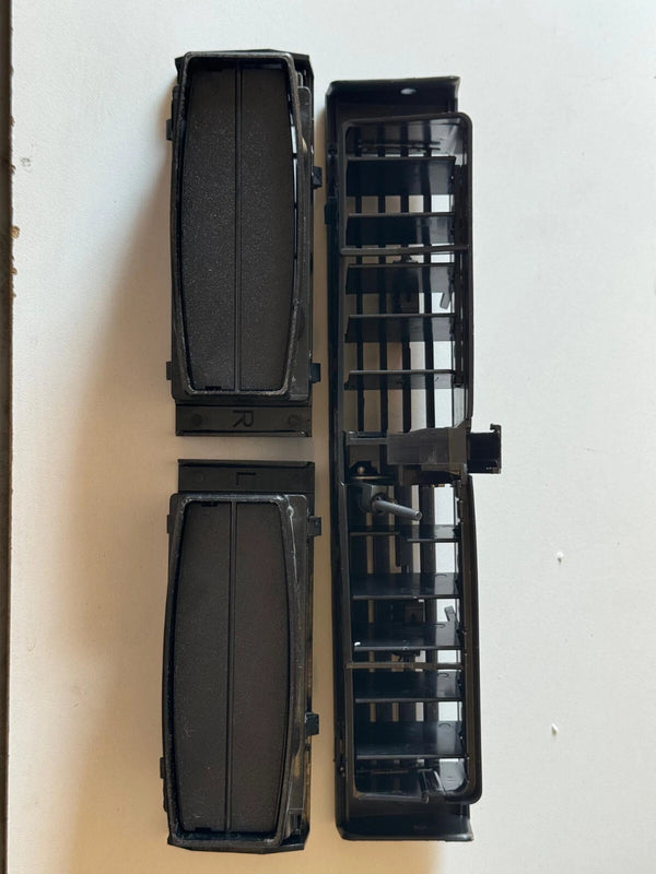 Mercedes W124 Compatible Front Interior Console Vent Grill Trims Left Right Center