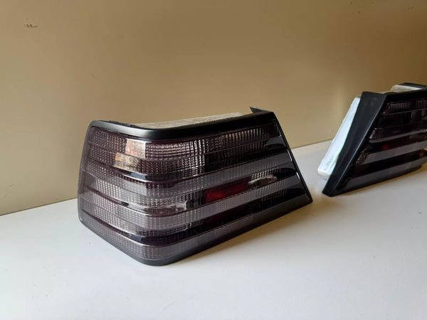 Mercedes-Benz W124 C124 Compatible Smoke Rear Tail Light Taillight Rear Lamp 2 Pieces