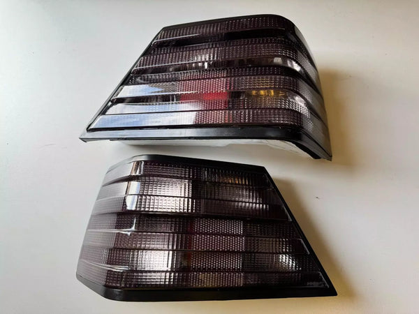 Mercedes-Benz W124 C124 Compatible Smoke Rear Tail Light Taillight Rear Lamp 2 Pieces