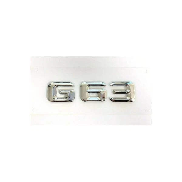 Mercedes G63Compatible Chrome Emblem Label Nameplate Badge A463 817 20 15