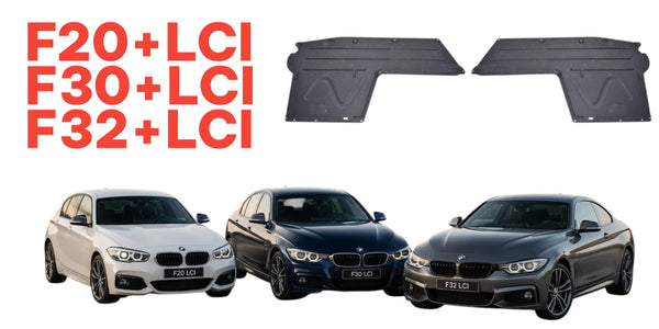 BMW F20 F30 F32 LCI 2011-2017 Compatible Under Tray Floor Cover L+R