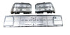 Toyota Corolla Ae100 Ae101 Compatible Albino Tail Lights Set with Reflector New Aftermarket