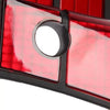 BMW E34 5 Series 1988-1995 Compatible Red License Plate Holder Reflector Bracket Rear