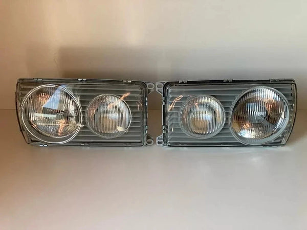 Mercedes W123 C123 Coupe S123 1976-1979 Compatible Headlight Right + Left Set