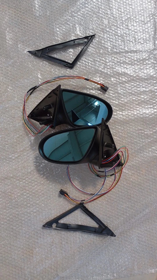 BMW E39 1996-2003 Compatible Complete M6 Style Door Side Folding Mirror Set L+R