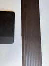 Mercedes-Benz R107 SL-SLC CLASS Compatible Pair Rubber Door Sill COVER Protection Dark Brown New