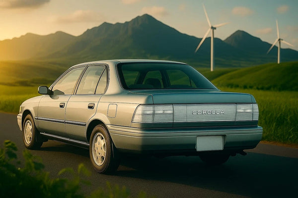 Toyota Corolla Ae100 Ae101 Compatible Albino Tail Lights Set with Reflector New Aftermarket