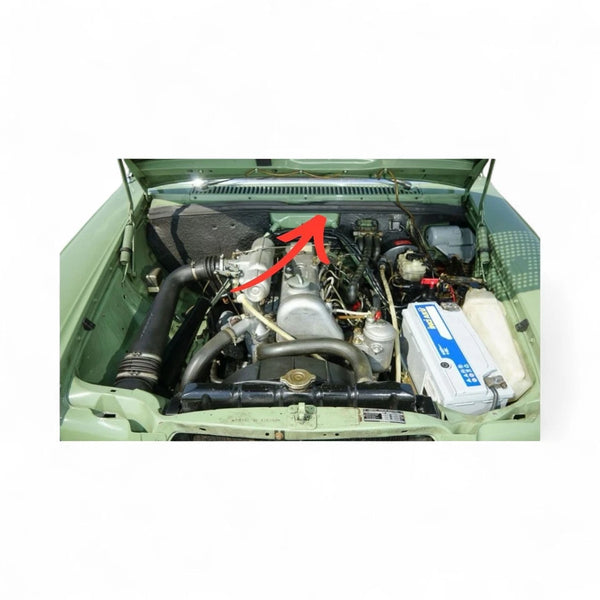 Mercedes Benz W115 Compatible Under Hood Bay Wall Upper Rubber Seal Strip 1 piece