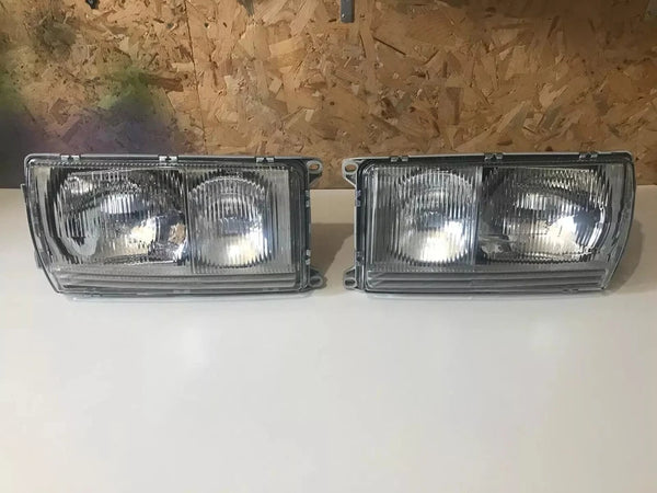 Mercedes W123 C123 Coupe S123 1979-1985 Compatible Headlight Right + Left Set