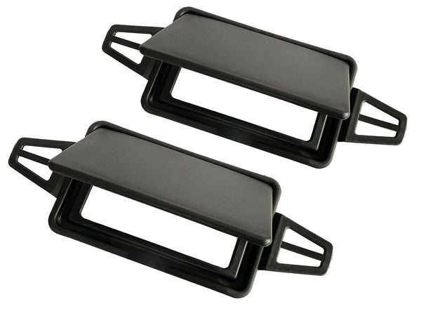 Mercedes W210 W211 2118110110 Compatible Sun Visor Make up Mirror Cover 1 Piece Black