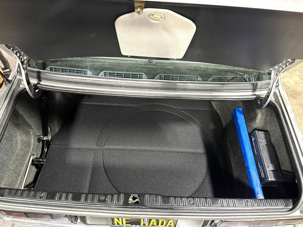 BMW 3 Series E30 85-92 Compatible Custom fit Carpet Trunk Mat Trunk Floor Anthracite