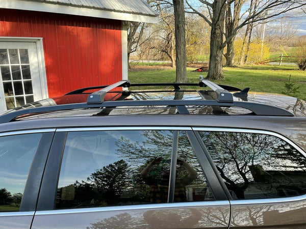 Volkswagen Taigo 2020-UP Compatible Roof Rack Cross Bars Silver