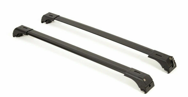 Acura MDX 2022-UP Compatible Roof Rack Cross Bars Black