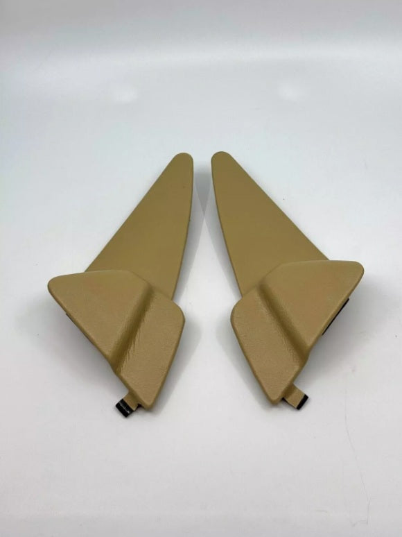 Mercedes W124 CompatibleMirror Inside Plate Trim Left and Right Without Hole 2 Pieces