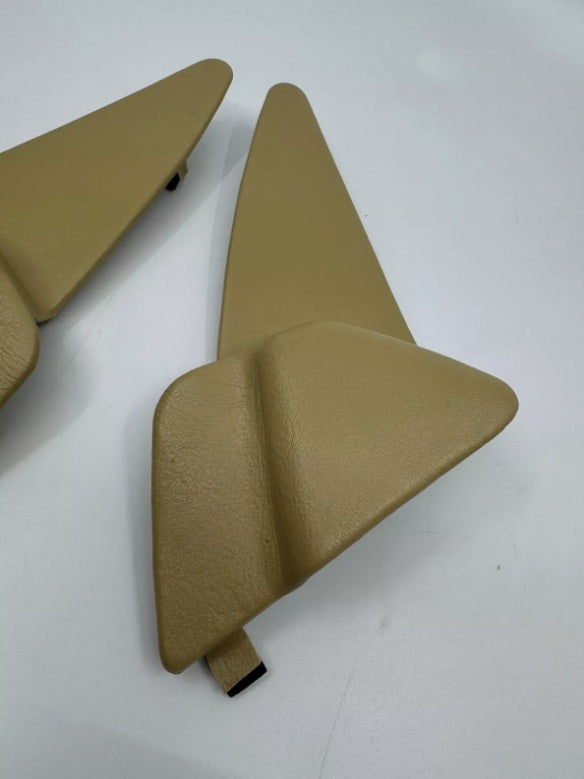 Mercedes W124 CompatibleMirror Inside Plate Trim Left and Right Without Hole 2 Pieces