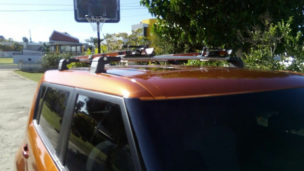 Kia Soul 2014-2019 Compatible Silver Roof Rack Cross Bars