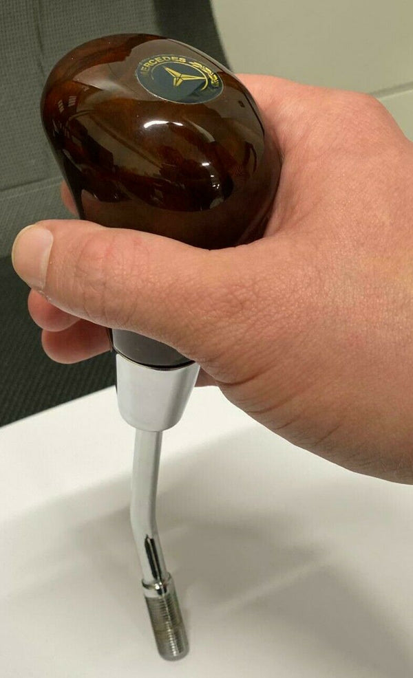 For Mercedes-Benz Gear Shift Knob Walnut Automatic R129 Sl 300 S-Class 1989-1998