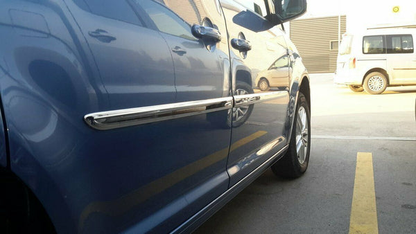 Vw Caddy Side Door Lid Cover 4 Pcs. S.Steel 2015 And After