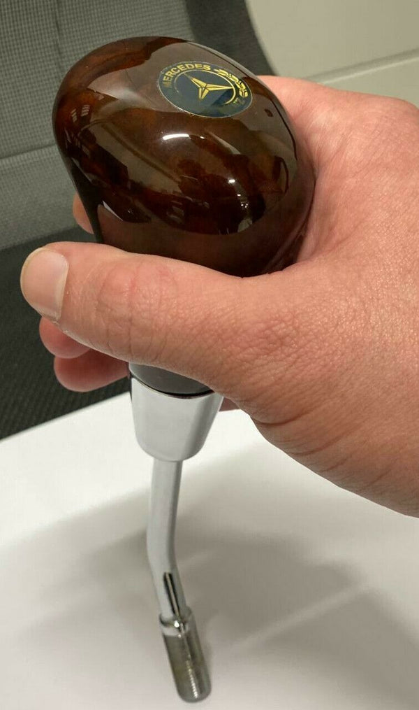 For Mercedes-Benz Gear Shift Knob Walnut Automatic R129 Sl 300 S-Class 1989-1998
