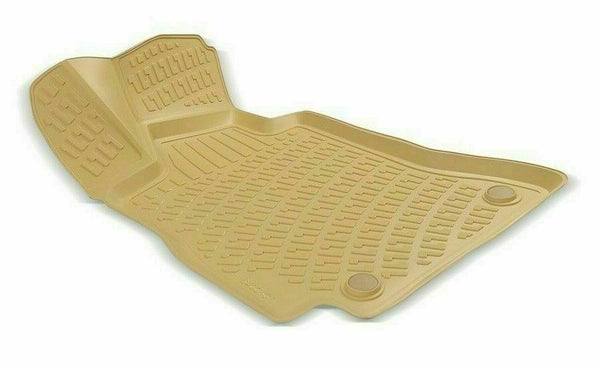 4 Pcs 3D Car Floor Mats Fit For Hyundai i30 2012-2018 Beige Color