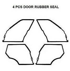 Door Seals Weatherstrip Outer Door Seal Gaskets Mercedes Benz W124 190E 200E