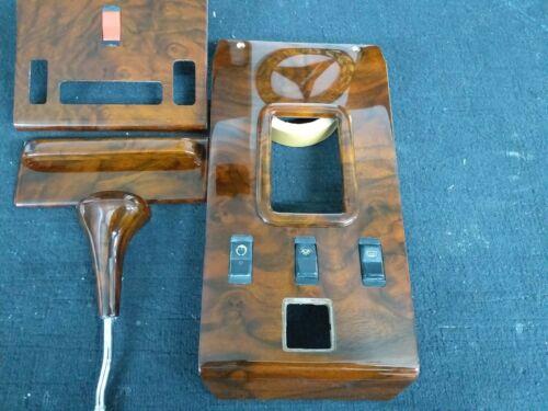 Mercedes R107 C107 W107 SL Class Compatible Walnut Color Wood Trim Set