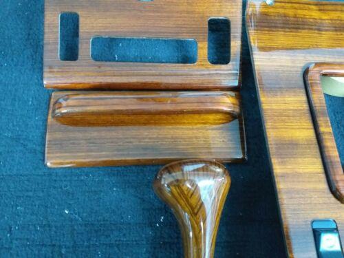 Mercedes R107 C107 W107 SL Class Compatible Zebrano Color Wood Trim Set