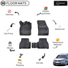 3D Molded Interior Car Floor Mat for Volkswagen Caddy 2020 - Up