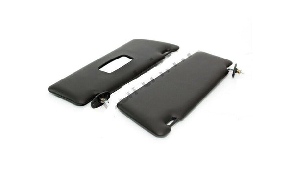 Interior Sunvisor Set For Mercedes-Benz W123 220/280 Black 1976–1986 1238103710 1238103810