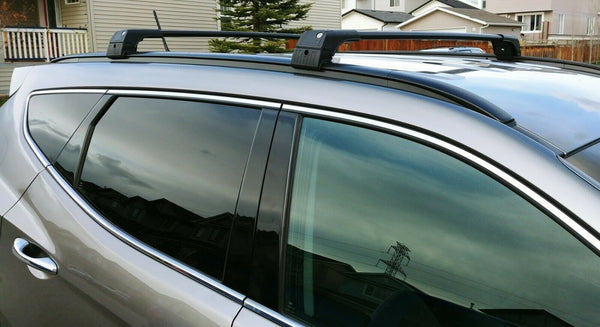 Hyundai ix35 2010-2016 Compatible Black Roof Rack Cross Bars