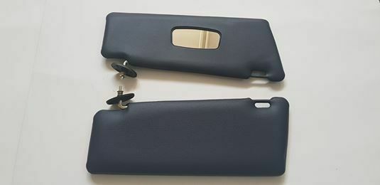 Interior Sunvisor Set For Mercedes-Benz W123 220/280 Black 1976–1986 1238103710 1238103810