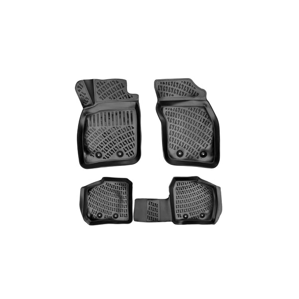 Custom Molded Rubber Floor Mat for Volvo V40 1996-2004 Black