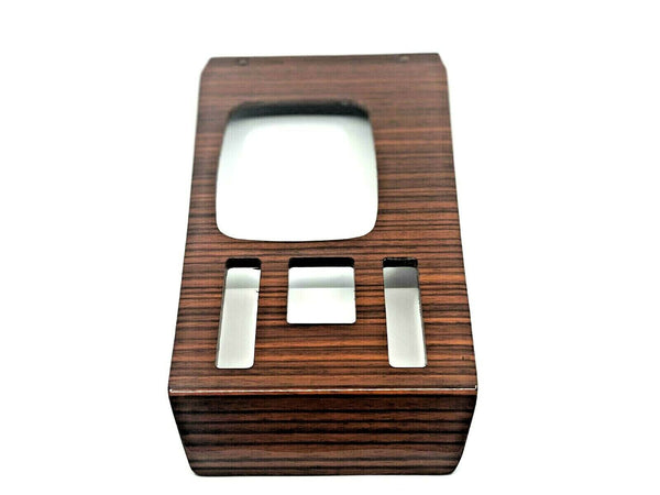 Mercedes R107 W107 C107 Compatible Zebrano Color Shifter Frame Panel Console