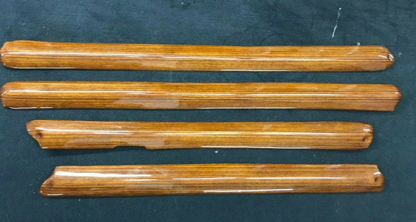 Mercedes W109 SEL Long Chassis Compatible Zebrano Color Interior Side Door Sill Cover Stream 4 Pieces