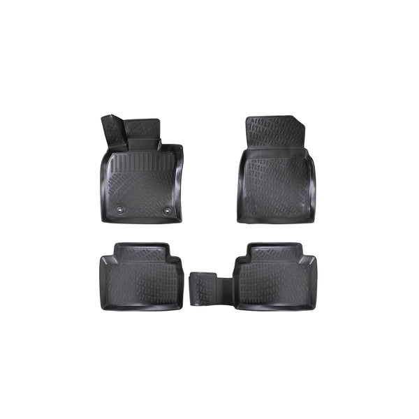 Custom Molded Rubber Floor Mat for Toyota Camry Hybrit 2017 - Up Black