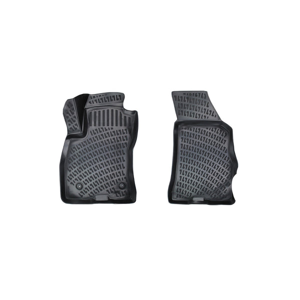 Custom Molded Rubber Floor Mat for Fiat Doblo VAN 2010-2015 Black