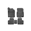 Custom Molded Rubber Floor Mat for Mercedes ML W166 2012-2015 Black