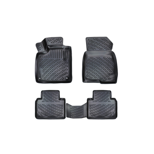 Custom Molded Rubber Floor Mat for Honda Accord 2018 - Up Black