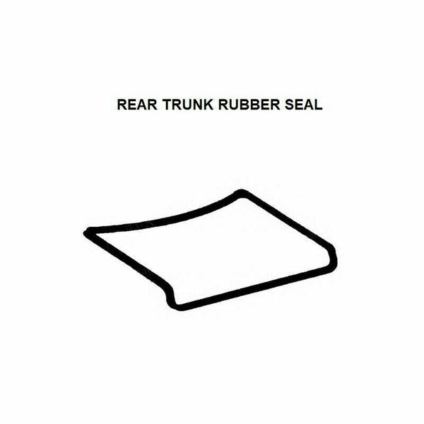 Mercedes Benz W110 W111 W112 Rear Trunk Lid Seal Rubber Gaskets 190 190D 1107500377