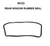 Mercedes Benz W123 Rear Windscreen Seal Rubber Gaskets 200 220 230 220D 240D 1236700239