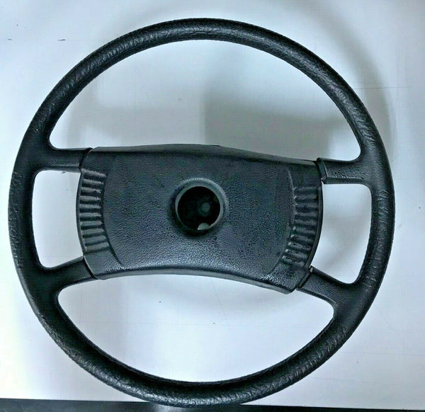 Leatherette Steering Wheel For Mercedes W123 Wagoon Coupe Limuousine Sedan Black
