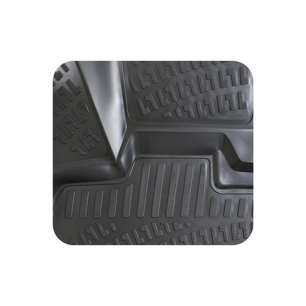 Custom Molded Rubber Floor Mat for Mercedes B-Class W247 2018 - Up Black