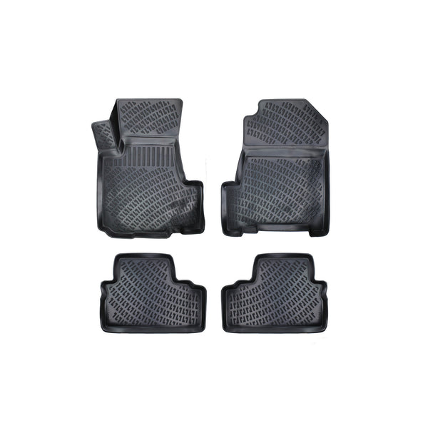 Custom Molded Rubber Floor Mat for Honda CR-V 2006-2011 Black