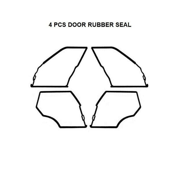 Mercedes Benz W201 Door Seals Weatherstrip Outer Door Seal Gaskets 190E 200E