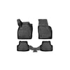 Custom Molded Rubber Floor Mat for Volkswagen Polo 6C 2017 - Up Black