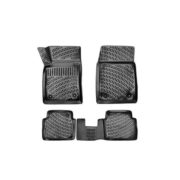 Custom Molded Rubber Floor Mat for Opel Vectra C 2002-2008 Black