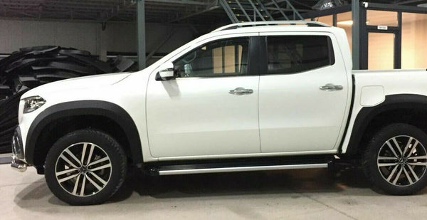 Fit For Mercedes X-Class Suv Roof Rails Rack Bar Side Rail Port 2017 18 19