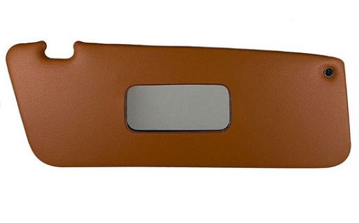 Sunvisor And Clips Set For Mercedes R107 W107 C107 Tobacco Color 1078100570 1078100610