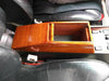 Mercedes S Class W126 SE SEL Compatible Zebrano Color Console Cassette Storage Box Insert Center