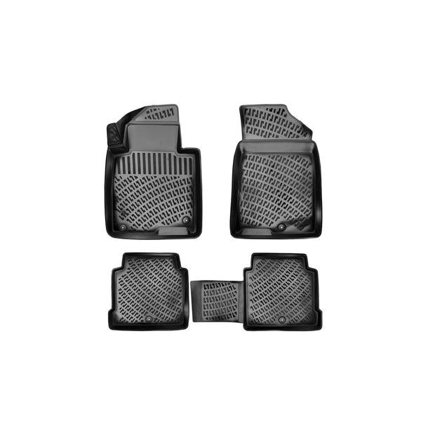 Custom Molded Rubber Floor Mat for Kia Optima (Non Hybrid) 2015 - Up Black